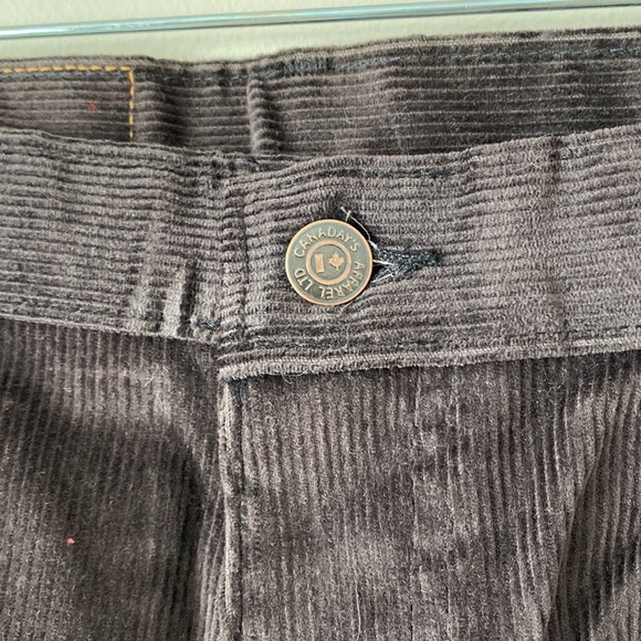 NWT Vintage Corduroy Brown Pants made in Canada Unisex - Picture 4 of 11